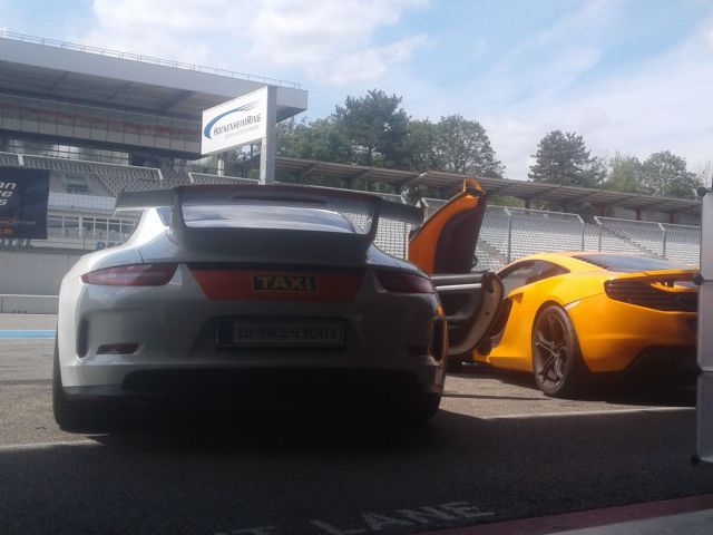 Renntaxi als Beifahrer in einem 991 GT3